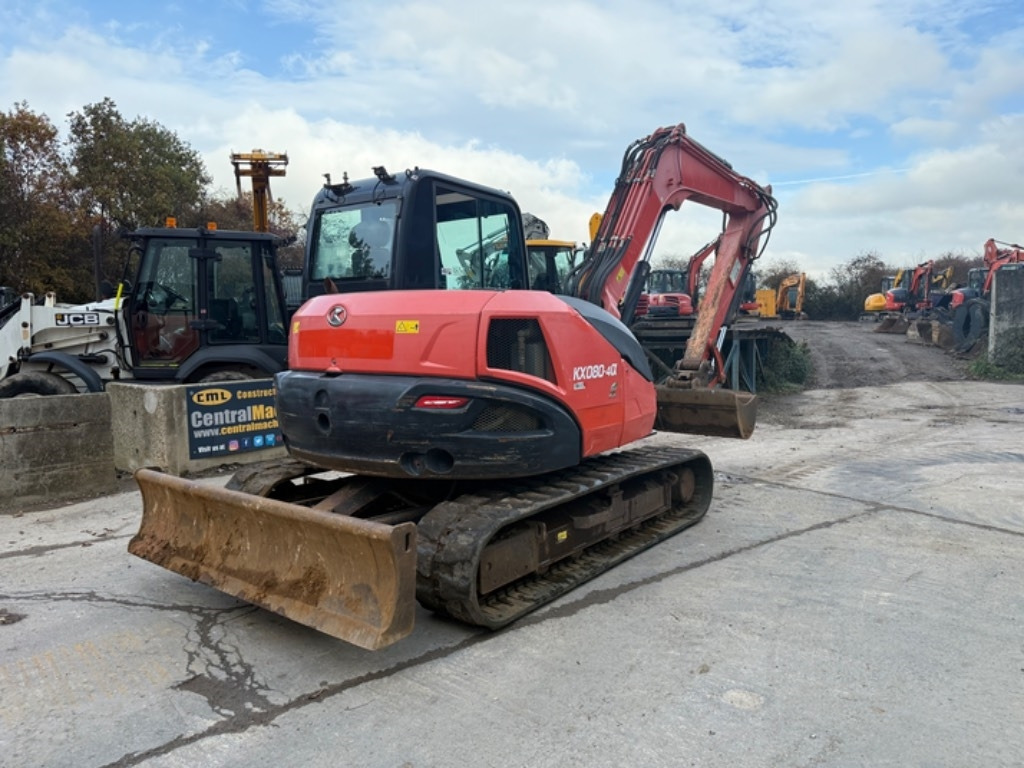 Kubota KX 080-4 - Minigraafmachine: afbeelding 5 Kubota KX 080-4 - Minigraafmachine: afbeelding 5