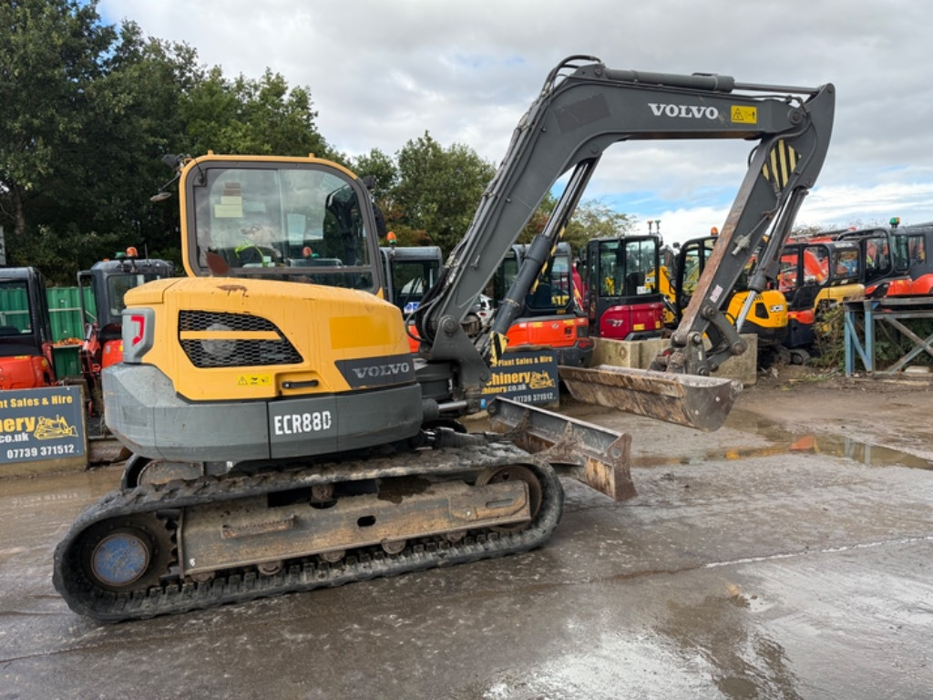 Volvo ECR 88 D - Minigraafmachine: afbeelding 1 Volvo ECR 88 D - Minigraafmachine: afbeelding 1
