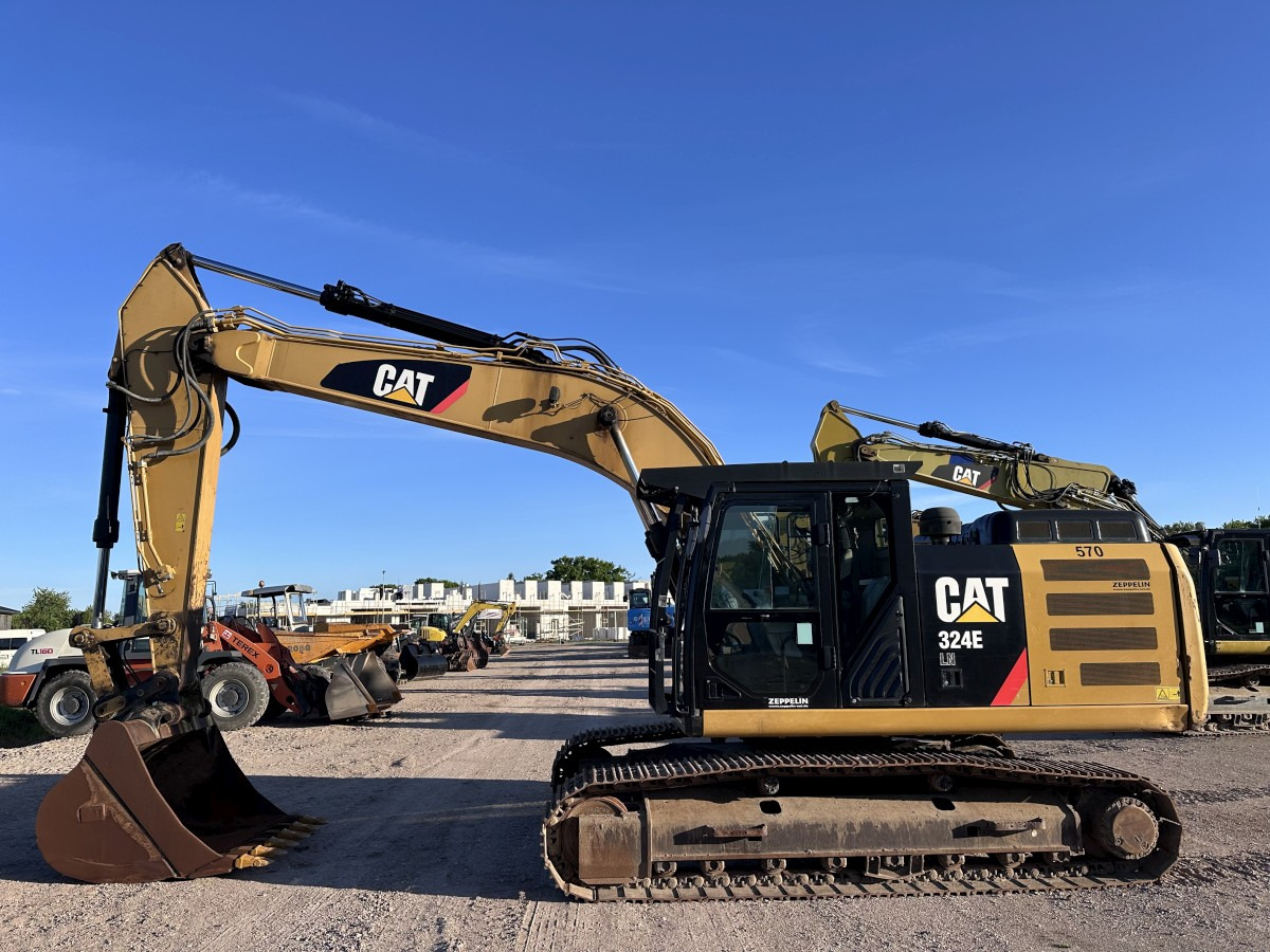CATERPILLAR 324 E LN Deutsche Maschine! Top !!! - Rupsgraafmachine: afbeelding 1 CATERPILLAR 324 E LN Deutsche Maschine! Top !!! - Rupsgraafmachine: afbeelding 1