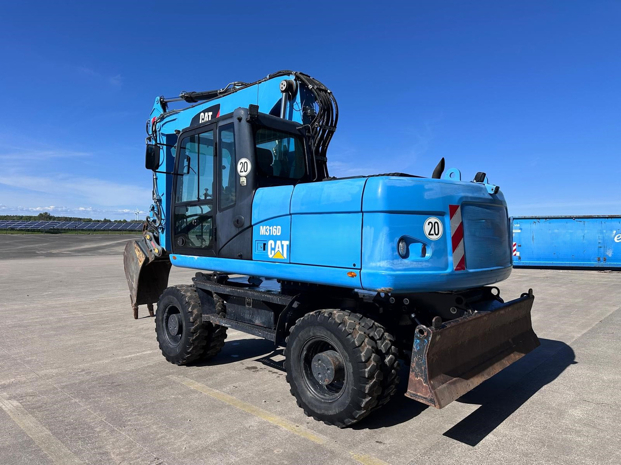 CATERPILLAR M 316 D Oil Quick OQ 65 Deutsche Maschine Top ! - Mobiele graafmachine: afbeelding 3 CATERPILLAR M 316 D Oil Quick OQ 65 Deutsche Maschine Top ! - Mobiele graafmachine: afbeelding 3