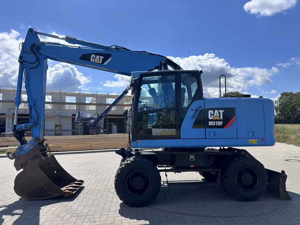 CATERPILLAR M 318 F Oil Quick OQ 65 Deutsche Maschine Top ! - Mobiele graafmachine: afbeelding 1 CATERPILLAR M 318 F Oil Quick OQ 65 Deutsche Maschine Top ! - Mobiele graafmachine: afbeelding 1