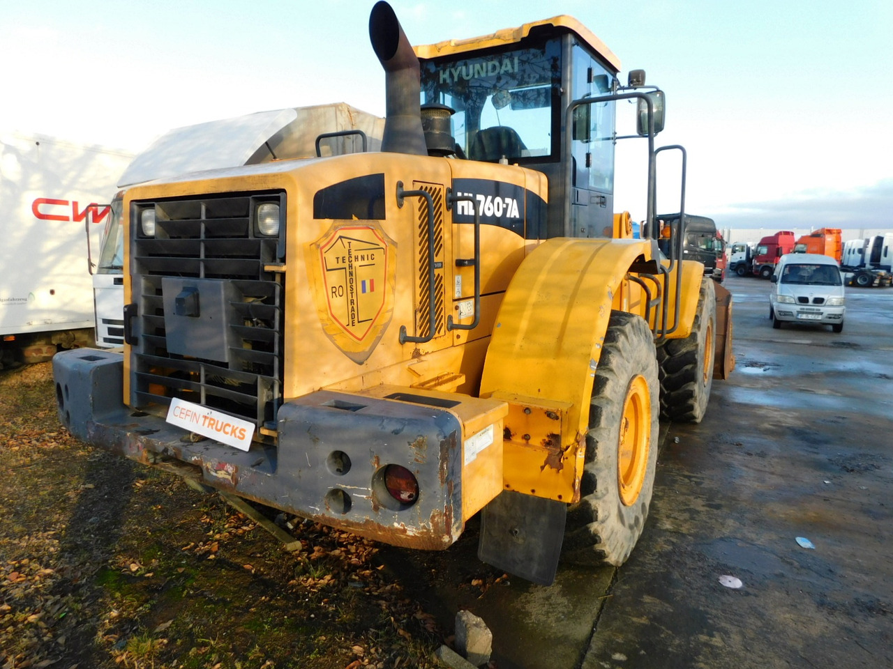 Hyundai Echipament incarcator frontal hl 760 7a - Wiellader: afbeelding 5 Hyundai Echipament incarcator frontal hl 760 7a - Wiellader: afbeelding 5