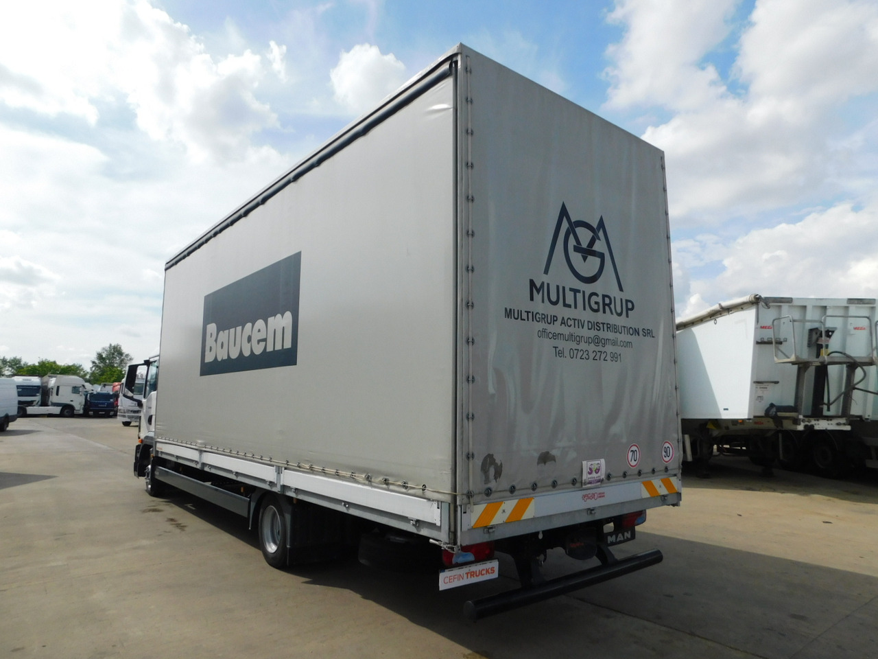 Man Tgl - Schuifzeilen vrachtwagen: afbeelding 4 Man Tgl - Schuifzeilen vrachtwagen: afbeelding 4