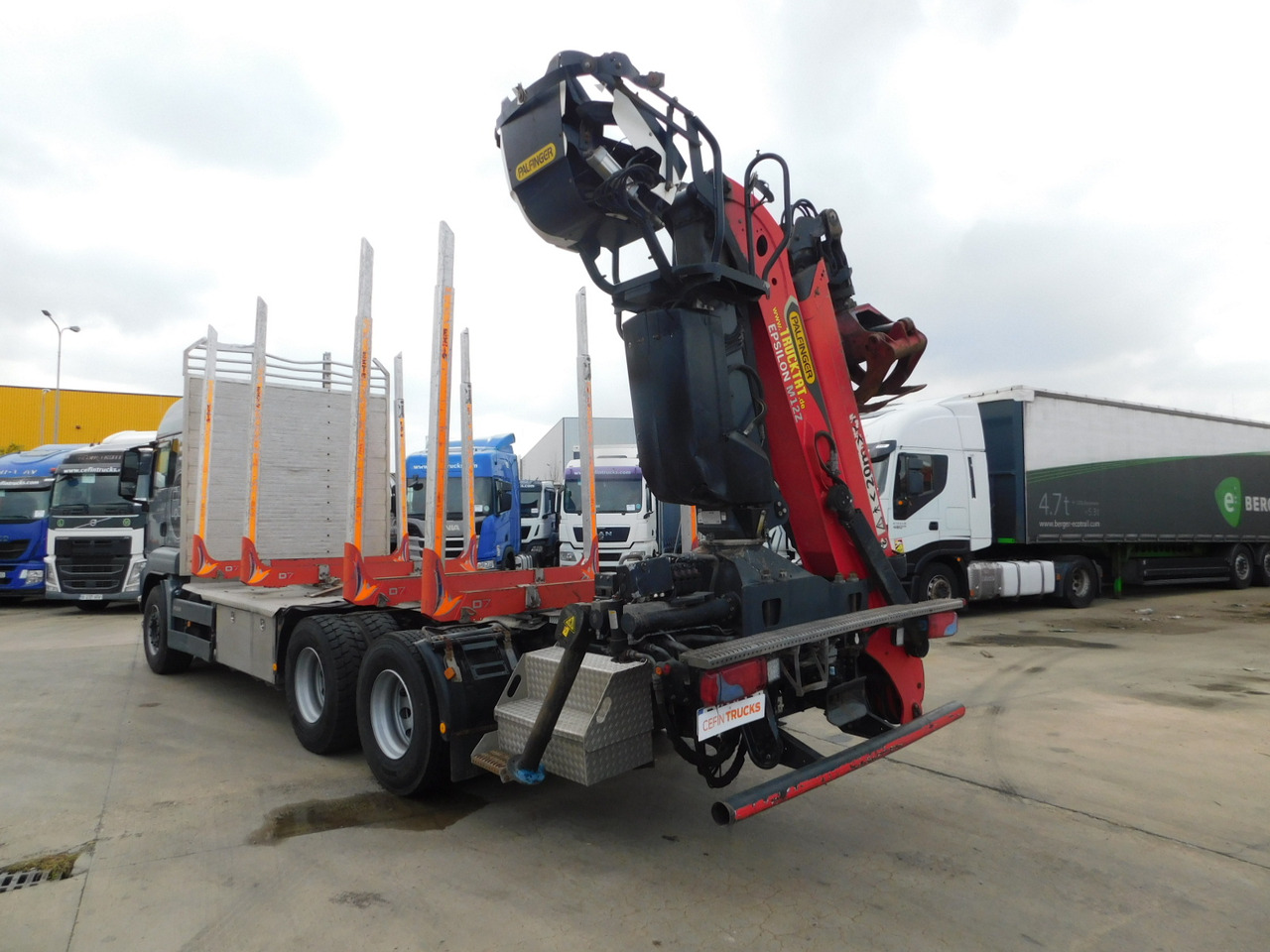 Man Tgs - Houttransport, Kraanwagen: afbeelding 4 Man Tgs - Houttransport, Kraanwagen: afbeelding 4