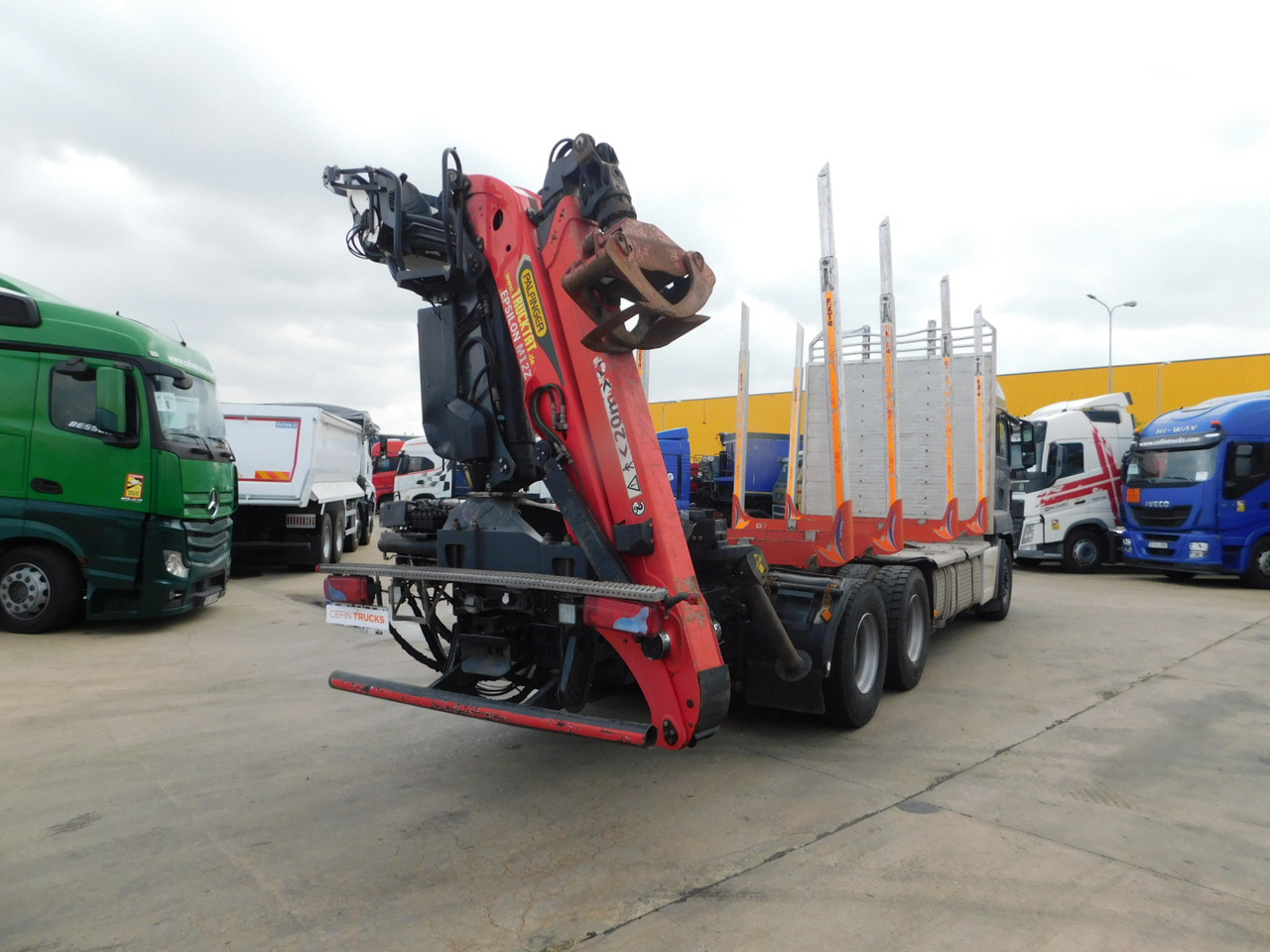 Man Tgs - Houttransport, Kraanwagen: afbeelding 3 Man Tgs - Houttransport, Kraanwagen: afbeelding 3