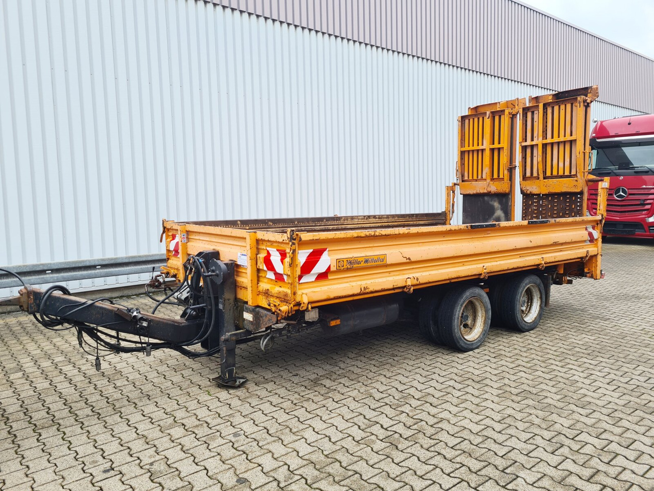 ETK-TA ETK-TA, hydr. Auffahrrampen - Machinetransporter: afbeelding 1 ETK-TA ETK-TA, hydr. Auffahrrampen - Machinetransporter: afbeelding 1