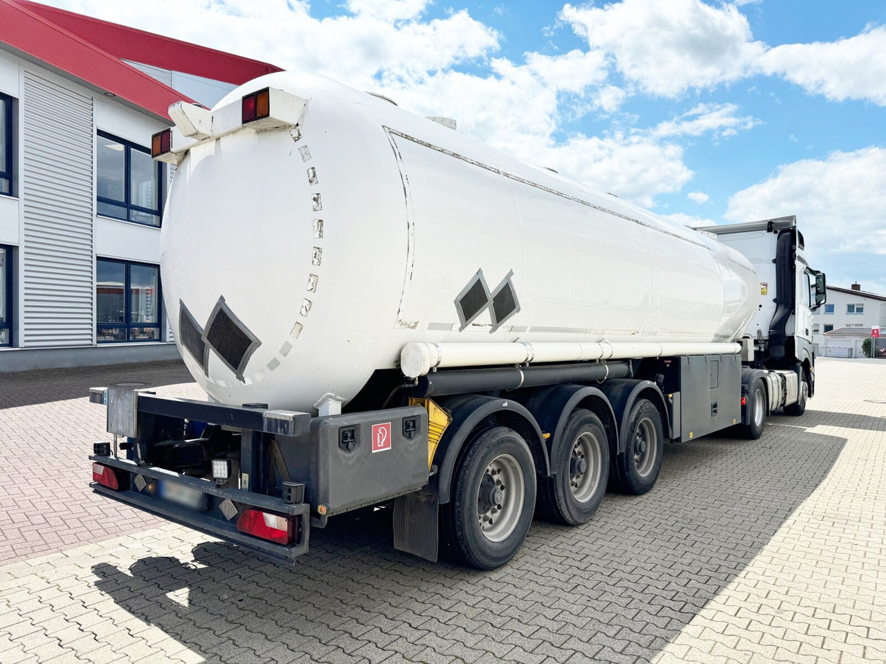 Tankoplegger Feldbinder TSA 44.3-4 TSA 44.3-4, Tankauflieger, 4 Kammern, 43300l: afbeelding 11