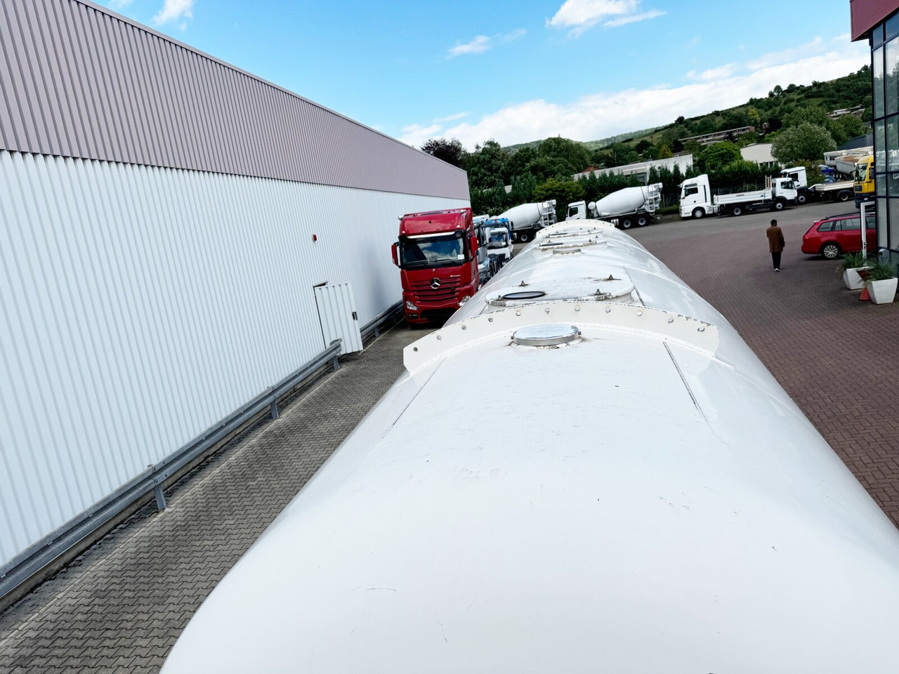Tankoplegger Feldbinder TSA 44.3-4 TSA 44.3-4, Tankauflieger, 4 Kammern, 43300l: afbeelding 13