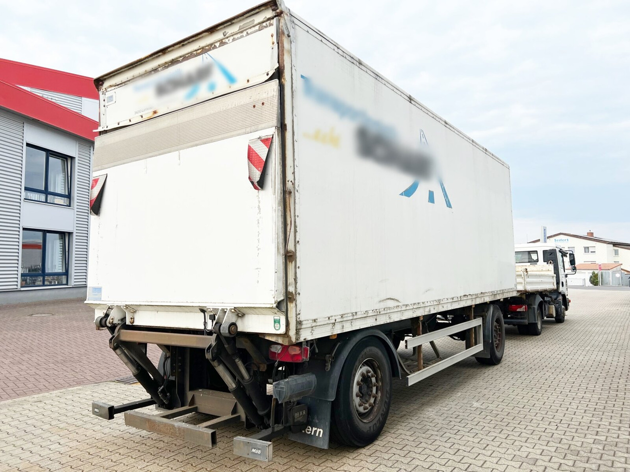 Gesloten aanhangwagen KA-F 18/74E Ackermann, Oschersl. KA-F 18/74E mit LBW MBB, 44cbm: afbeelding 9