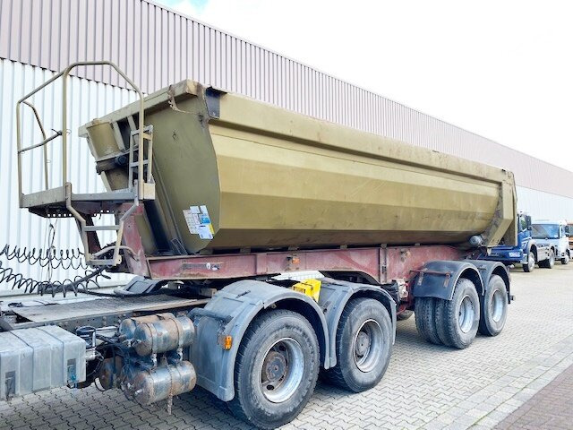 Kempf SKM 32/2 SKM 32/2 Stahlmulde ca. 24m³, Liftachse, Zwillingsbereift - Kipper oplegger: afbeelding 1 Kempf SKM 32/2 SKM 32/2 Stahlmulde ca. 24m³, Liftachse, Zwillingsbereift - Kipper oplegger: afbeelding 1