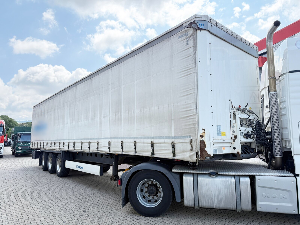 Krone SDP 27 eLCL10-CS Coil Liner SDP 27 eLCL10-CS Coil Liner, Coilmulde, Liftachse, Nachlauflenkachse, Edscha - Vlakke/ Open oplegger: afbeelding 2 Krone SDP 27 eLCL10-CS Coil Liner SDP 27 eLCL10-CS Coil Liner, Coilmulde, Liftachse, Nachlauflenkachse, Edscha - Vlakke/ Open oplegger: afbeelding 2