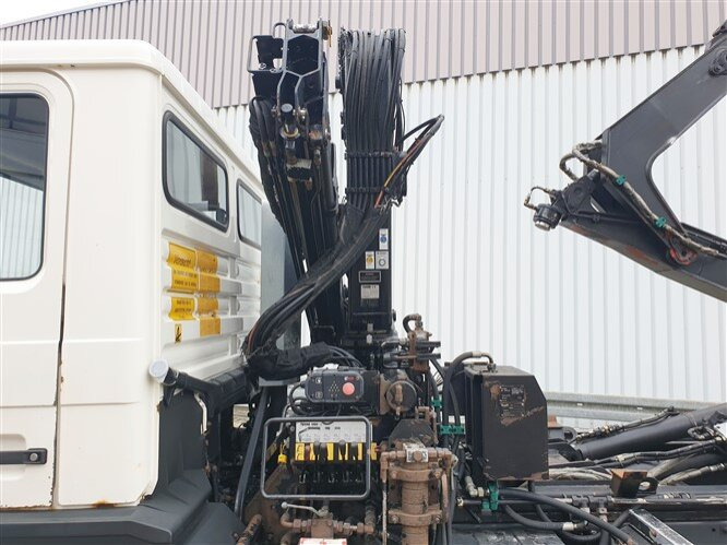 MAN 14.152 F 4x2 BB 14.152 F 4x2 BB mit Kran Hiab 060-2 - Haakarmsysteem vrachtwagen, Kraanwagen: afbeelding 4 MAN 14.152 F 4x2 BB 14.152 F 4x2 BB mit Kran Hiab 060-2 - Haakarmsysteem vrachtwagen, Kraanwagen: afbeelding 4