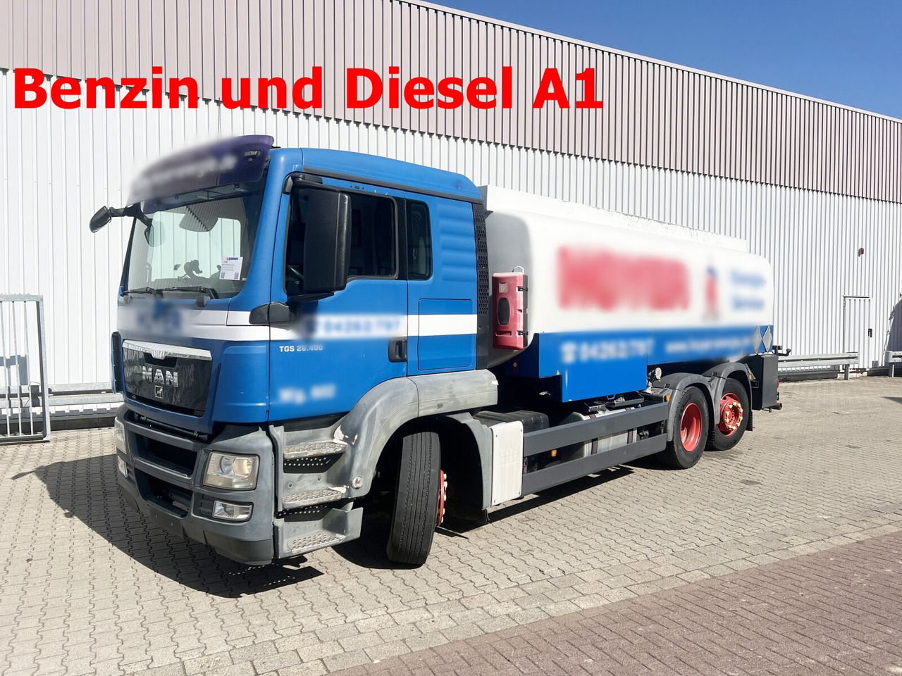 MAN TGA 26.400 6x2-4 BL TGA 26.400 6x2-4 BL, A1, Lenk-/Liftachse, ADR, Kässbohrer Tank ca. 20.820l, 3 Kammern - Tankwagen: afbeelding 1 MAN TGA 26.400 6x2-4 BL TGA 26.400 6x2-4 BL, A1, Lenk-/Liftachse, ADR, Kässbohrer Tank ca. 20.820l, 3 Kammern - Tankwagen: afbeelding 1