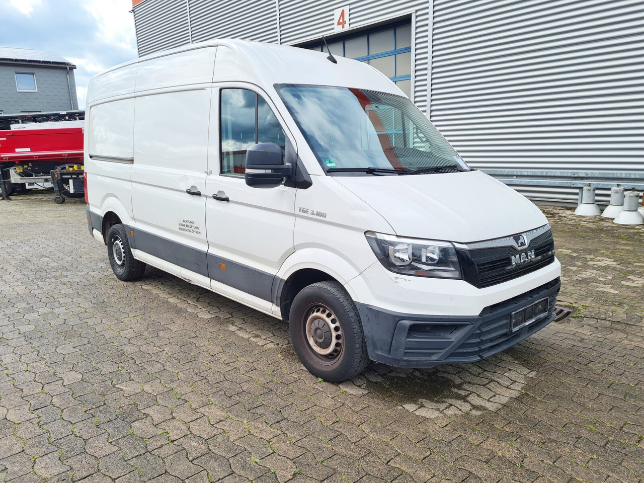 Gesloten bestelwagen MAN TGE 3.180 4x2 SB TGE 3.180 4x2 SB, Hochdach: afbeelding 12