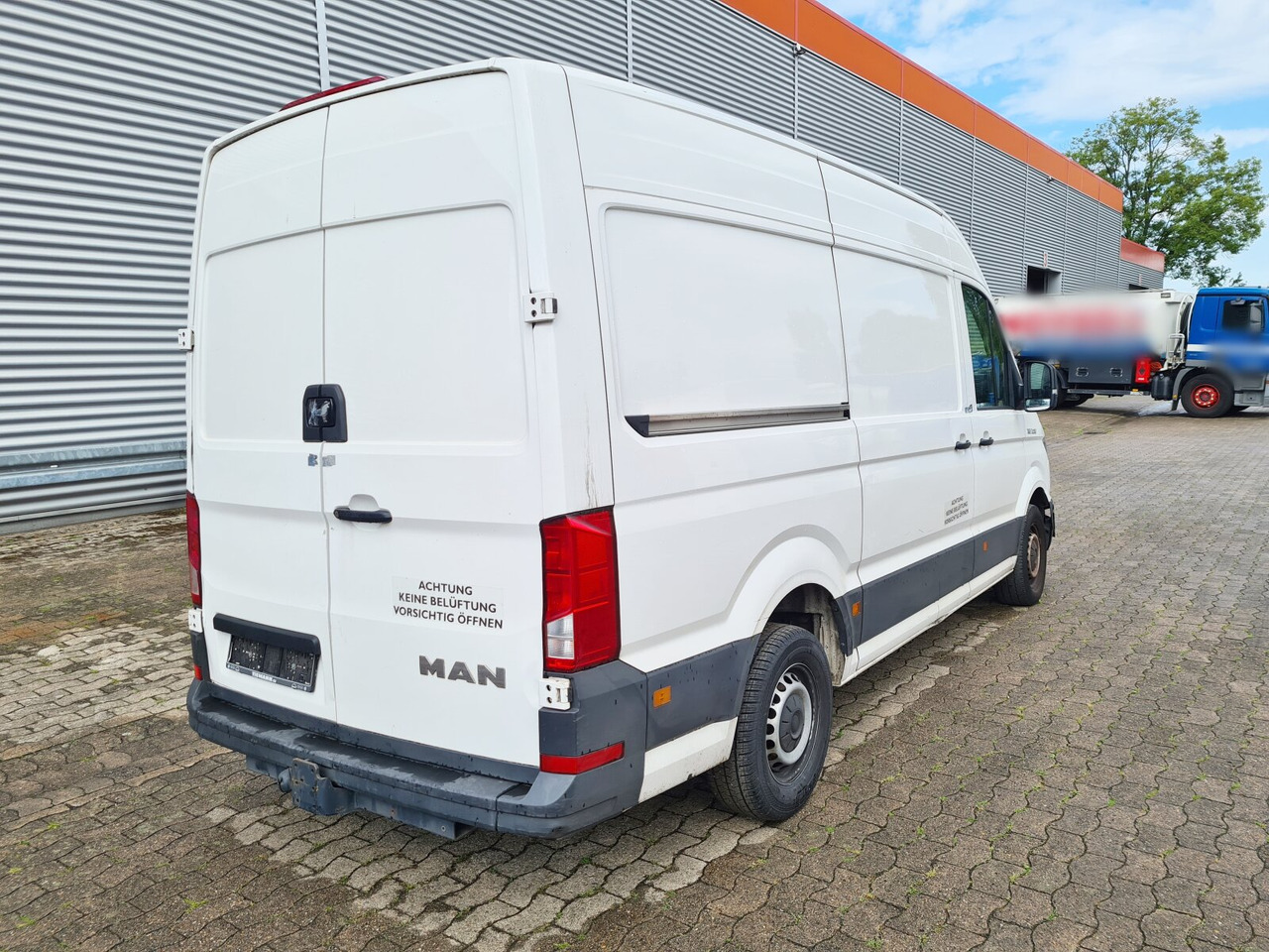 Gesloten bestelwagen MAN TGE 3.180 4x2 SB TGE 3.180 4x2 SB, Hochdach: afbeelding 10