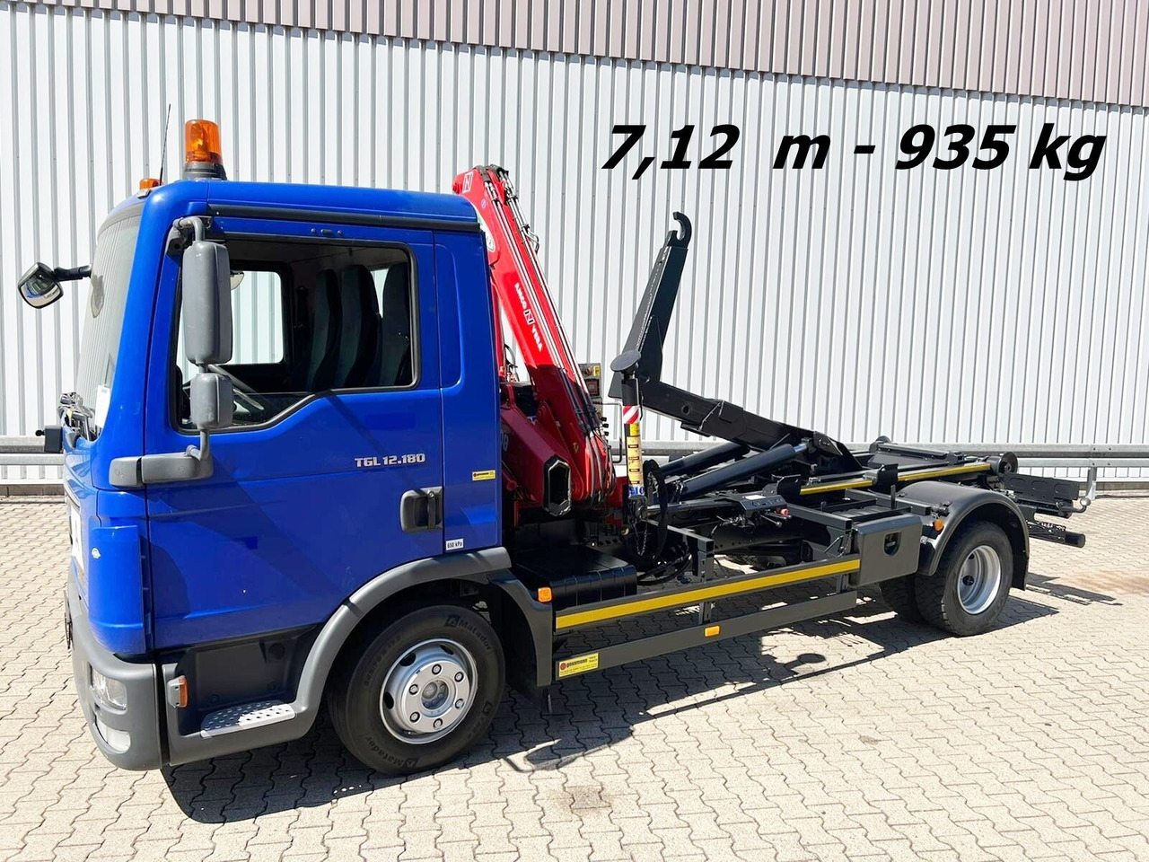 MAN TGL 12.180/210 4x2 BB TGL 12.180/210 4x2 BB, City-Abroller, Kran AMCO VEBA 807N2S - Haakarmsysteem vrachtwagen, Kraanwagen: afbeelding 1 MAN TGL 12.180/210 4x2 BB TGL 12.180/210 4x2 BB, City-Abroller, Kran AMCO VEBA 807N2S - Haakarmsysteem vrachtwagen, Kraanwagen: afbeelding 1