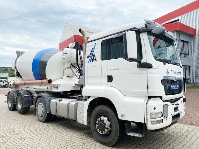 Betonmixer MAN TGS 18.400 4x4H BLS TGS 18.400 4x4H BLS + Auflieger KARRENA 10m³ Betonmischer: afbeelding 11