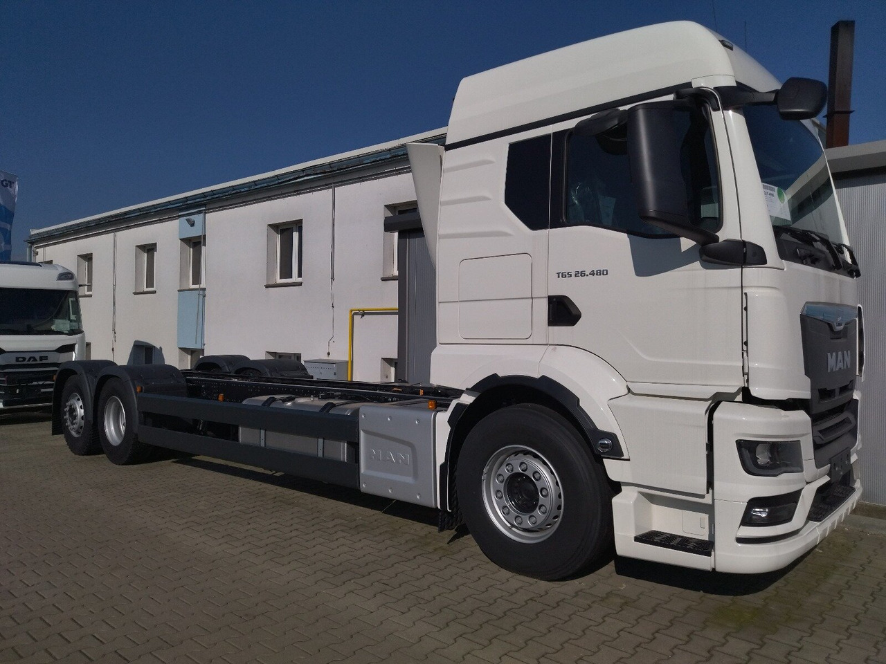 MAN TGS 26.480 6x2-4 LL TGS 26.480 6x2-4 LL, Retarder, Lenk-/Liftachse, Standklima - Chassis vrachtwagen: afbeelding 1 MAN TGS 26.480 6x2-4 LL TGS 26.480 6x2-4 LL, Retarder, Lenk-/Liftachse, Standklima - Chassis vrachtwagen: afbeelding 1