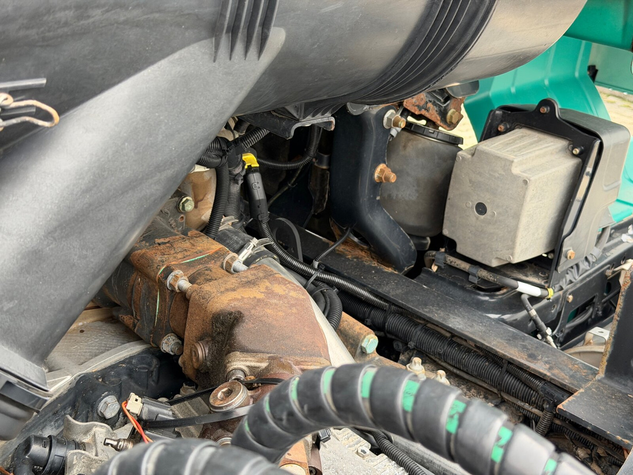 Haakarmsysteem vrachtwagen MAN TGS 26.480 6x4 BL TGS 26.480 6x4 BL, Motorabtrieb, Navi, Intarder, Hyva 20.60 S: afbeelding 14 Haakarmsysteem vrachtwagen MAN TGS 26.480 6x4 BL TGS 26.480 6x4 BL, Motorabtrieb, Navi, Intarder, Hyva 20.60 S: afbeelding 14