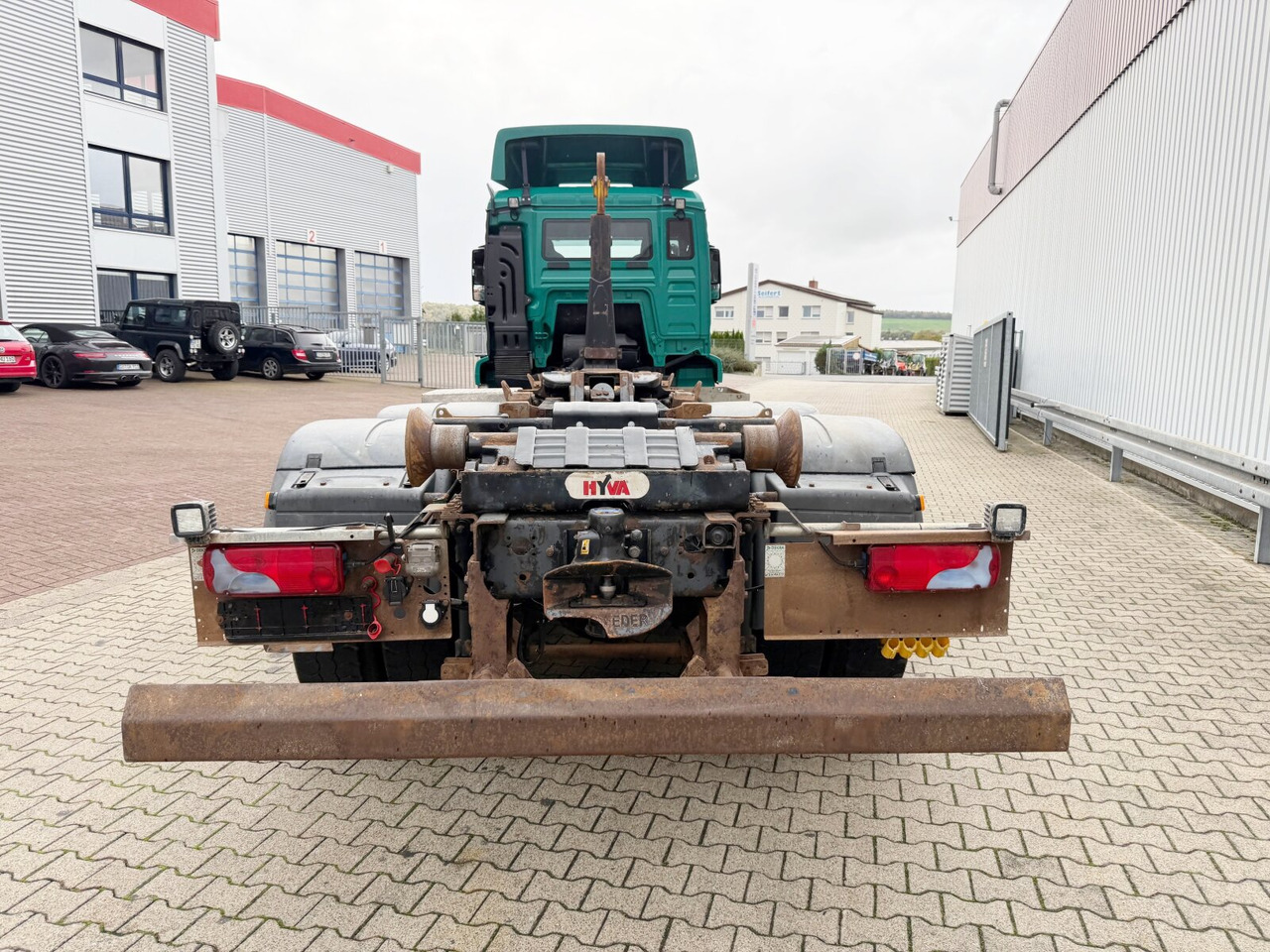 Haakarmsysteem vrachtwagen MAN TGS 26.480 6x4 BL TGS 26.480 6x4 BL, Motorabtrieb, Navi, Intarder, Hyva 20.60 S: afbeelding 11 Haakarmsysteem vrachtwagen MAN TGS 26.480 6x4 BL TGS 26.480 6x4 BL, Motorabtrieb, Navi, Intarder, Hyva 20.60 S: afbeelding 11