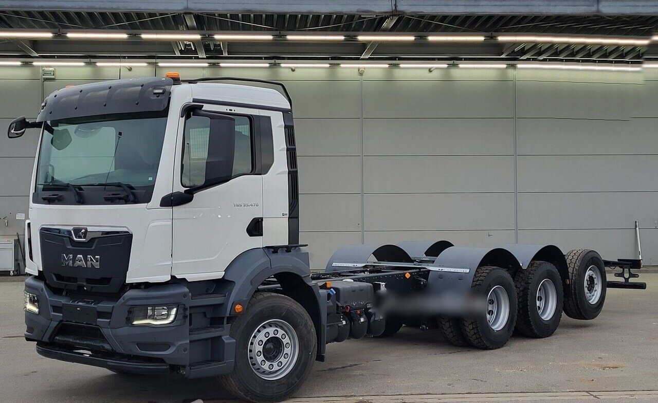 MAN TGS 35.470 8x4-4 BL TGS 35.470 8x4-4 BL, Lenk-/Liftachse, Navi, Nebenantrieb - Chassis vrachtwagen: afbeelding 1 MAN TGS 35.470 8x4-4 BL TGS 35.470 8x4-4 BL, Lenk-/Liftachse, Navi, Nebenantrieb - Chassis vrachtwagen: afbeelding 1