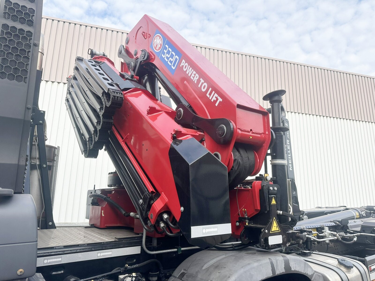 MAN TGS 35.480 8X4 BL TGS 35.480 8X4 BL, Intarder, Kran HMF 3220-K6, 4-fach Abstützung, Funk - Haakarmsysteem vrachtwagen, Kraanwagen: afbeelding 3 MAN TGS 35.480 8X4 BL TGS 35.480 8X4 BL, Intarder, Kran HMF 3220-K6, 4-fach Abstützung, Funk - Haakarmsysteem vrachtwagen, Kraanwagen: afbeelding 3