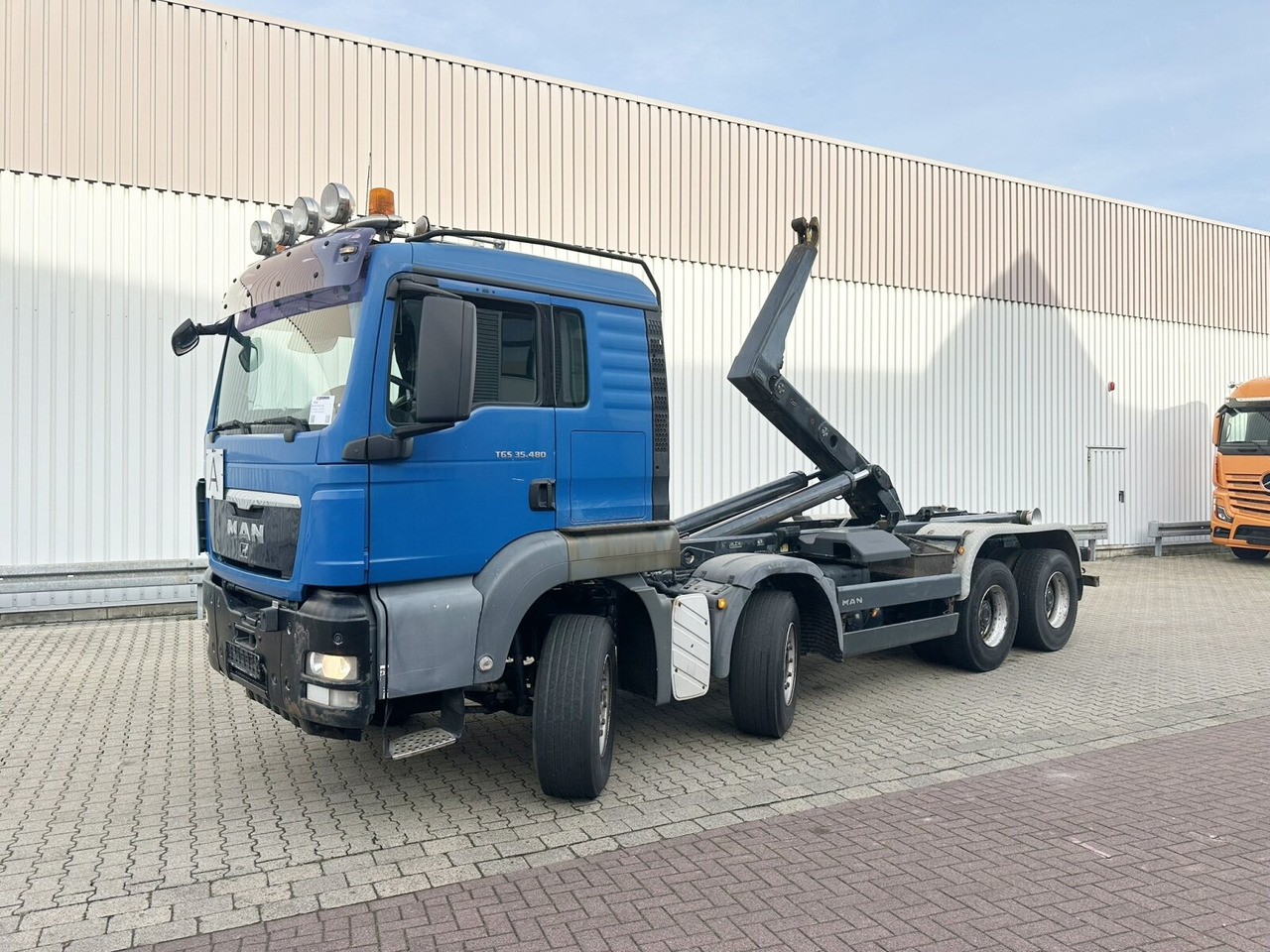 MAN TGS 35.480 8x4 BL TGS 35.480 8x4 BL - Haakarmsysteem vrachtwagen: afbeelding 1 MAN TGS 35.480 8x4 BL TGS 35.480 8x4 BL - Haakarmsysteem vrachtwagen: afbeelding 1