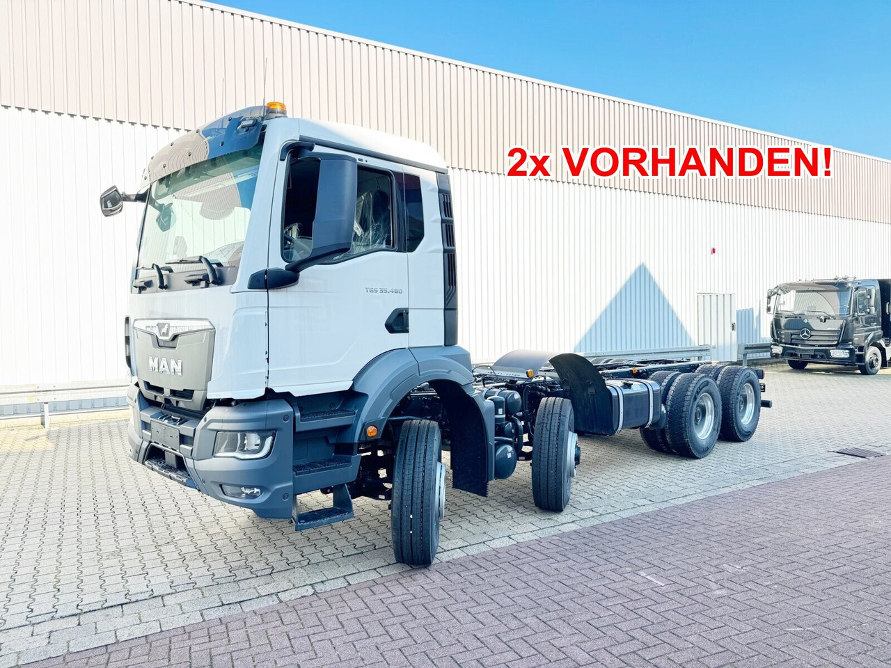 MAN TGS 35.480 8x6H BL CH TGS 35.480 8x6H BL CH, HydroDrive, Navi, Nebenantrieb - Chassis vrachtwagen: afbeelding 1 MAN TGS 35.480 8x6H BL CH TGS 35.480 8x6H BL CH, HydroDrive, Navi, Nebenantrieb - Chassis vrachtwagen: afbeelding 1