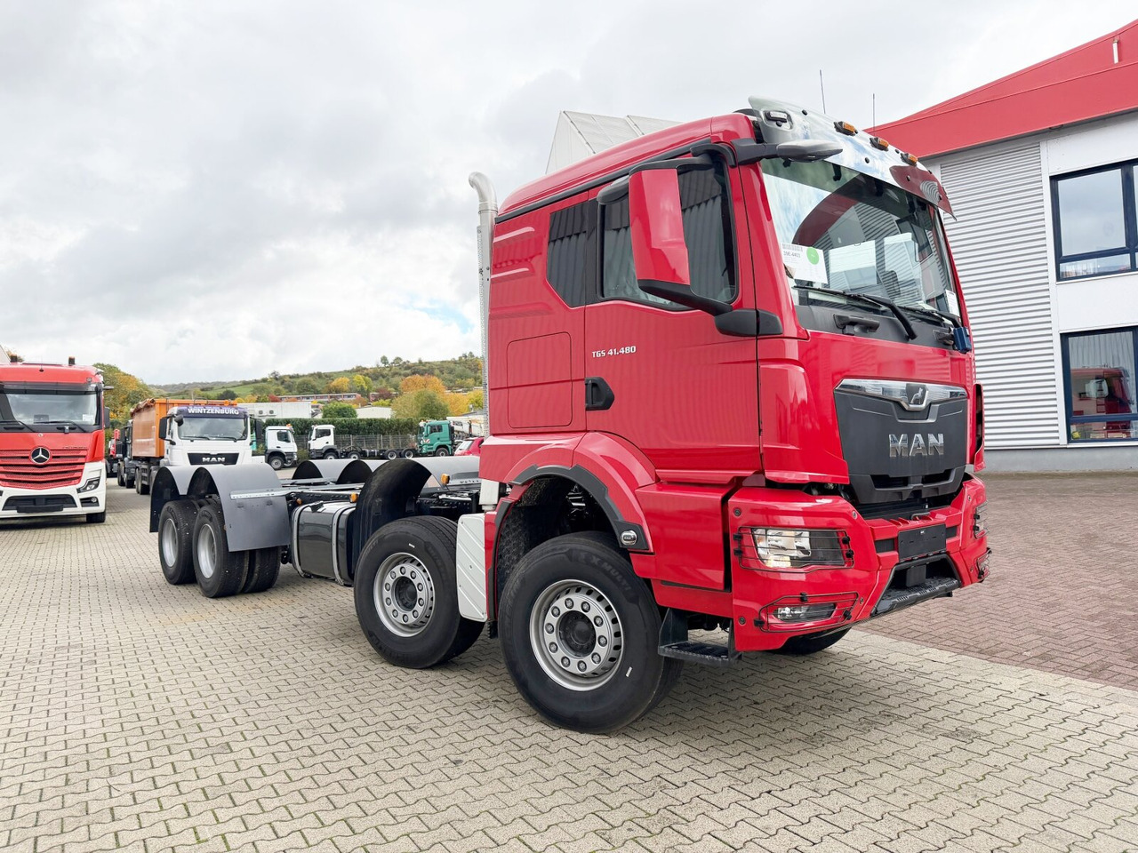 Nieuw Chassis vrachtwagen MAN TGS 41.480 8x4 BB CH TGS 41.480 8x4 BB CH, MEHRFACH VORHANDEN!: afbeelding 9