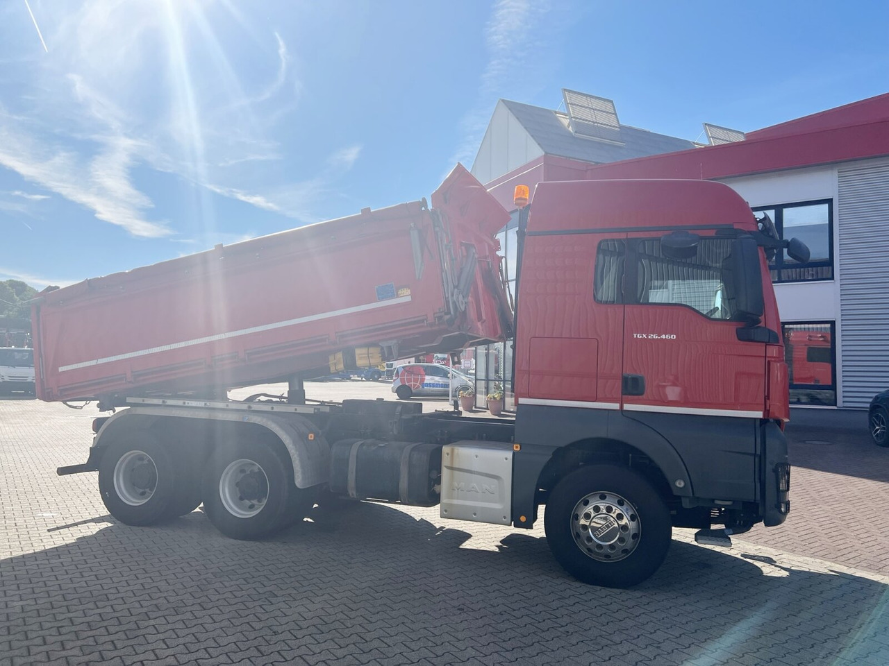 Kipper vrachtwagen MAN TGX 26.460 6X4 BB TGX 26.460 6X4 BB, Intarder, Standklima: afbeelding 9