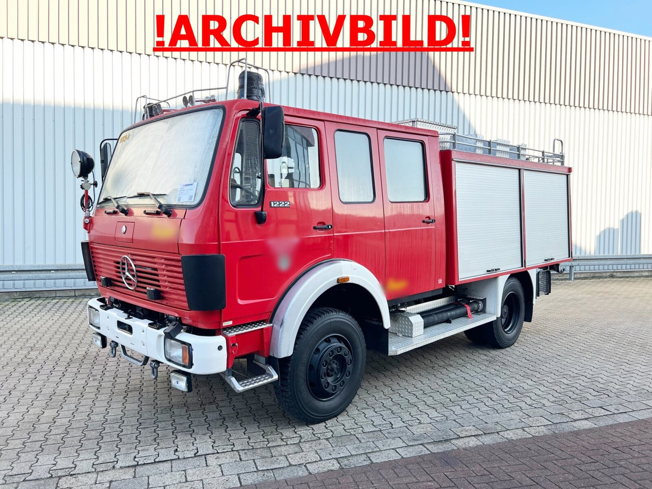 Mercedes-Benz 1222 AF 4x4 Doka 1222 AF 4x4 Doka, TLF 16/25 - Brandweerwagen: afbeelding 1 Mercedes-Benz 1222 AF 4x4 Doka 1222 AF 4x4 Doka, TLF 16/25 - Brandweerwagen: afbeelding 1