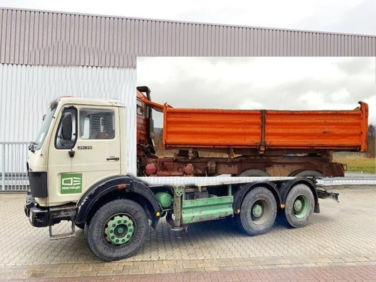 Mercedes-Benz 2635 6x4 2635 6x4, V8-Motor - Kipper vrachtwagen: afbeelding 1 Mercedes-Benz 2635 6x4 2635 6x4, V8-Motor - Kipper vrachtwagen: afbeelding 1