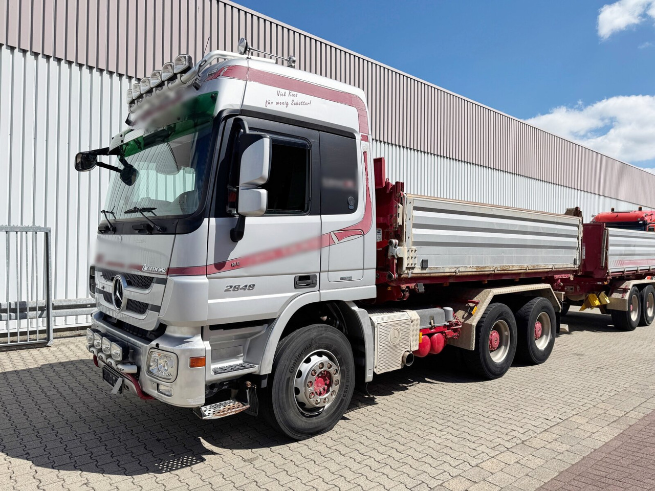 Kipper vrachtwagen Mercedes-Benz Actros 2648 LK 6x4 Actros 2648 LK 6x4, Retarder, Bordmatik, Bi-Xenon: afbeelding 8