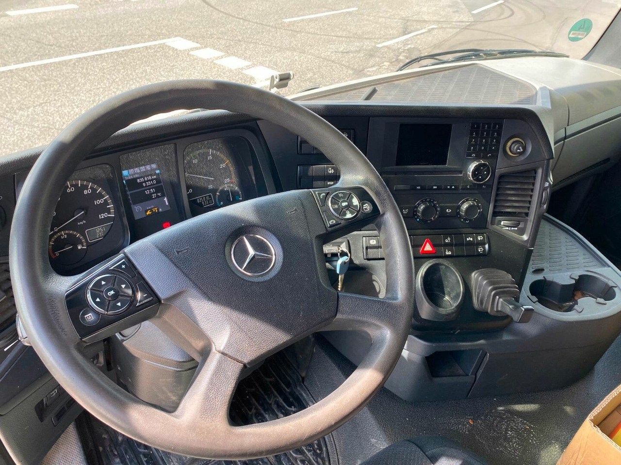 Kraanwagen, Vrachtwagen met open laadbak Mercedes-Benz Arocs 2545 L/6x2/4 Arocs 2545 L/6x2/4, Atlas Kran, 145.2-A19 VB, 9,4m-1.51 to, Lenkachse, entlastbar, Retarder, Klima,: afbeelding 9