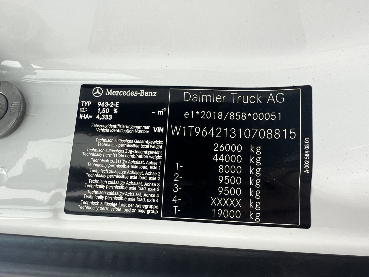 Nieuw Kipper vrachtwagen Mercedes-Benz Arocs 2645 K 6x4 Arocs 2645 K 6x4, MultimediaCockpit, Bordmatik links: afbeelding 6