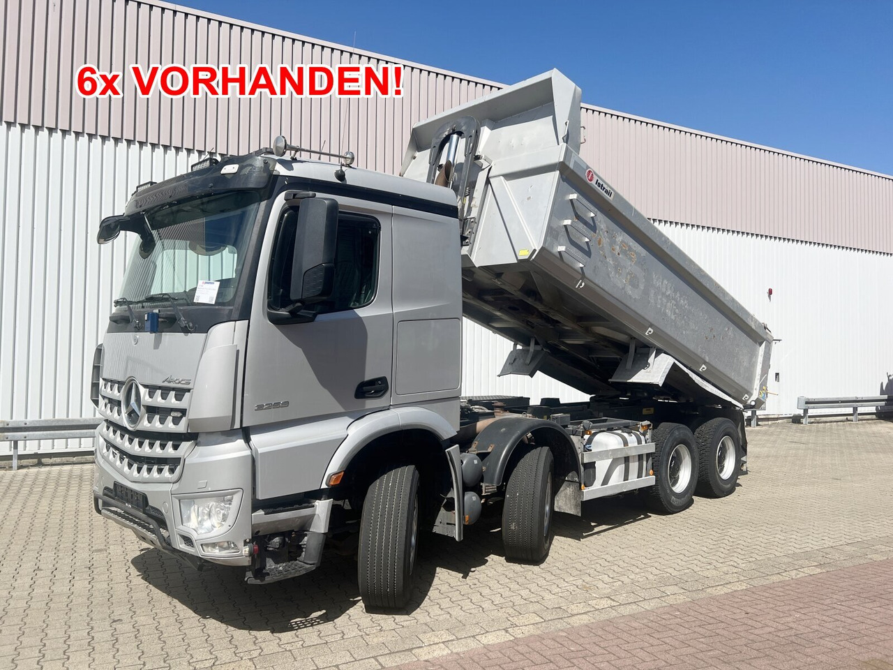Mercedes-Benz Arocs 3251 LK 8x4/4 Arocs 3251 LK 8x4/4, Retarder, Stahlmulde ca. 15m³, hydr. Heckklappe - Kiepwagen: afbeelding 1 Mercedes-Benz Arocs 3251 LK 8x4/4 Arocs 3251 LK 8x4/4, Retarder, Stahlmulde ca. 15m³, hydr. Heckklappe - Kiepwagen: afbeelding 1