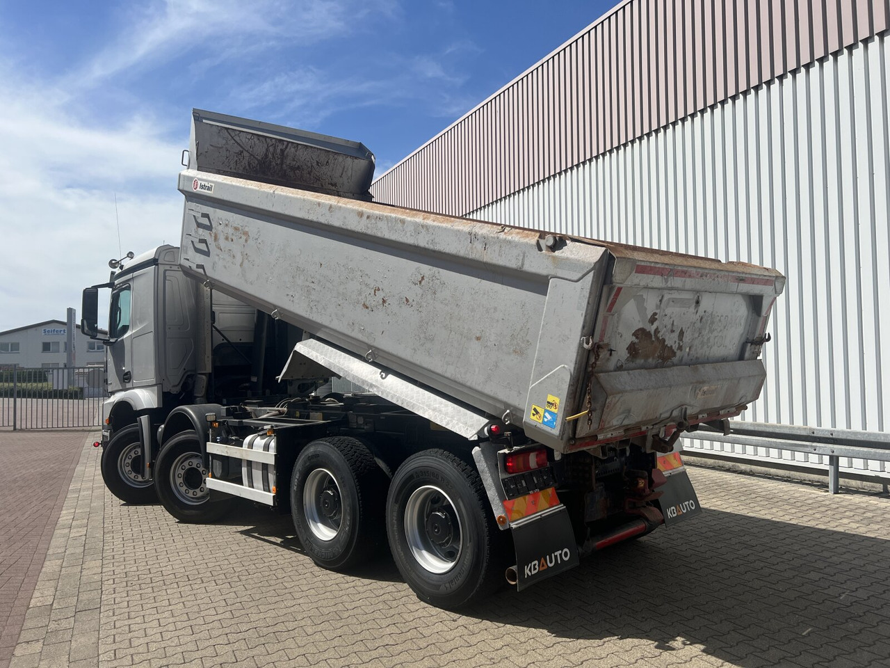 Kiepwagen Mercedes-Benz Arocs 3251 LK 8x4/4 Arocs 3251 LK 8x4/4, Retarder, Stahlmulde ca. 15m³, hydr. Heckklappe: afbeelding 11