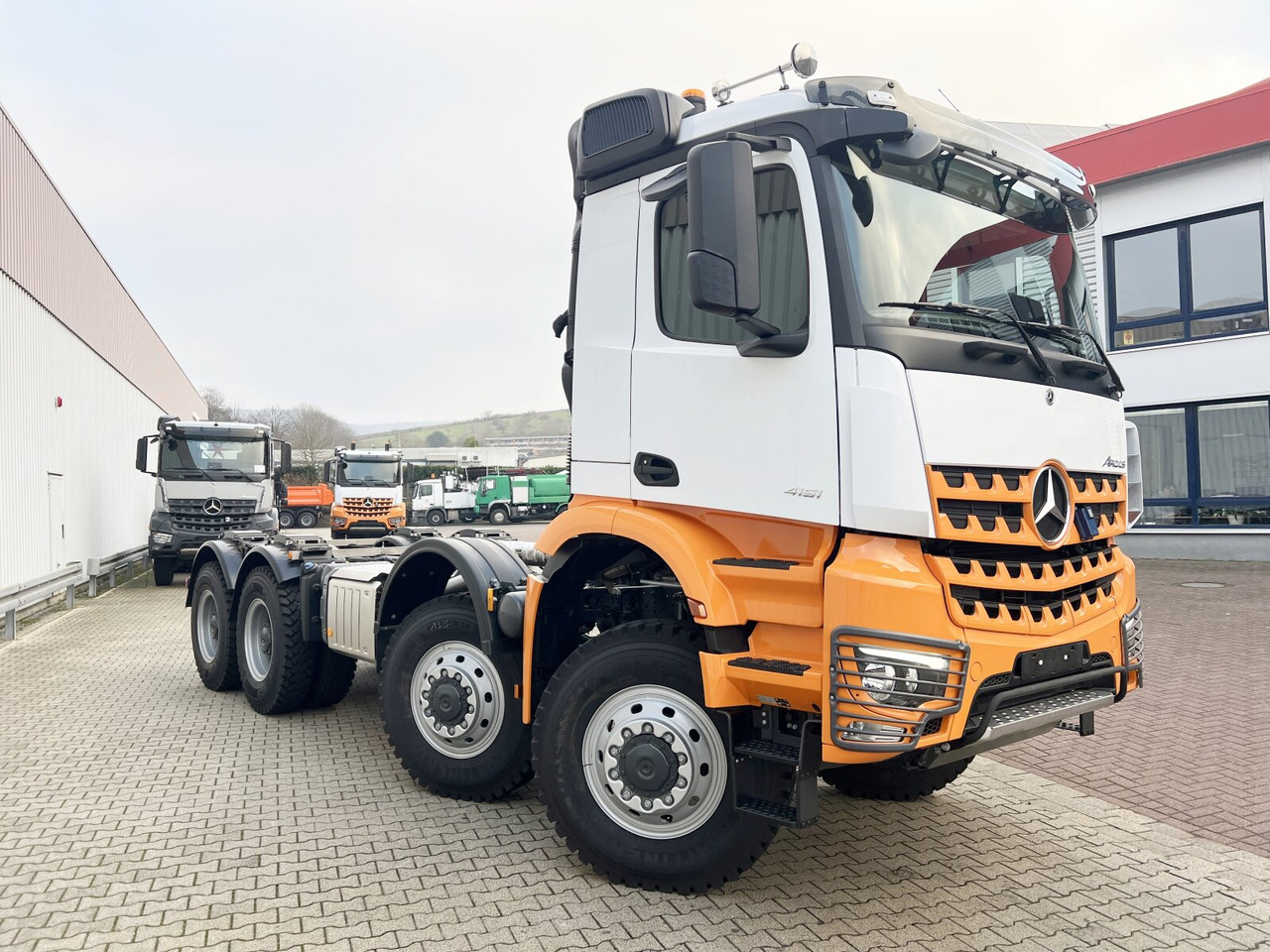 Nieuw Haakarmsysteem vrachtwagen Mercedes-Benz Arocs 4151 AK 8x8/4 Arocs 4151 AK 8x8/4, Grounder: afbeelding 9