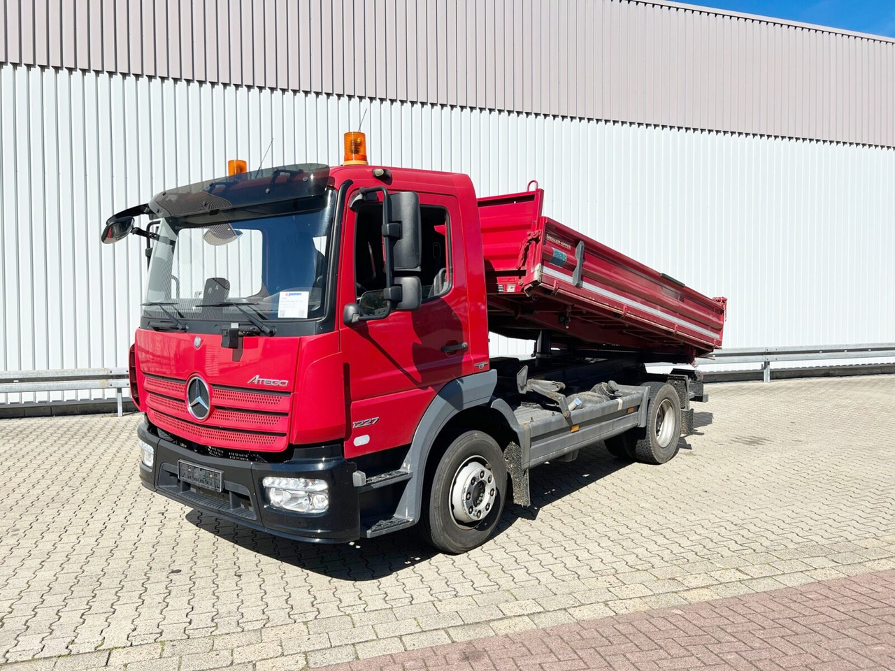 Mercedes-Benz Atego 1227 K 4x2 Atego 1227 K 4x2, Meiller Kipper - Kipper vrachtwagen: afbeelding 1 Mercedes-Benz Atego 1227 K 4x2 Atego 1227 K 4x2, Meiller Kipper - Kipper vrachtwagen: afbeelding 1