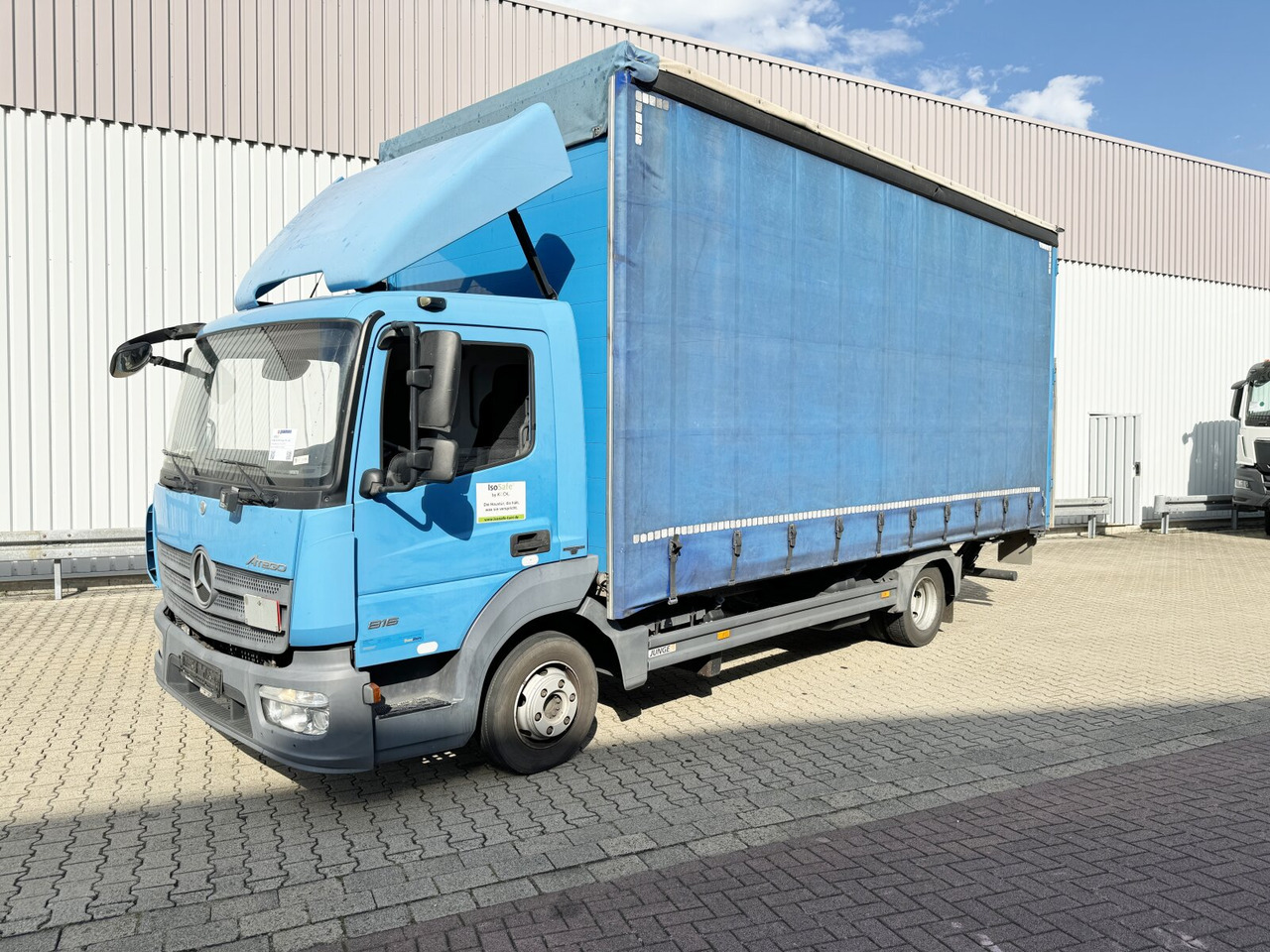 Mercedes-Benz Atego 816 L 4x2 Atego 816 L 4x2, Dautel LBW - Schuifzeilen vrachtwagen: afbeelding 1 Mercedes-Benz Atego 816 L 4x2 Atego 816 L 4x2, Dautel LBW - Schuifzeilen vrachtwagen: afbeelding 1