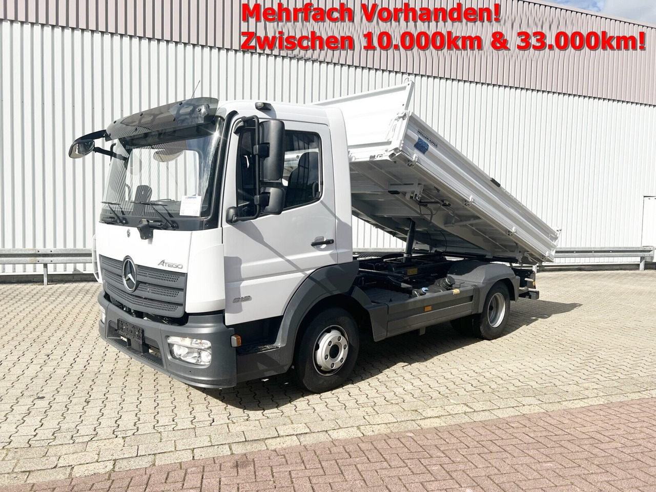 Mercedes-Benz Atego 818/23 K 4x2 Atego 818/23 K 4x2, 2x AHK, Meiller-Kipper, mehrfach Vorhanden! - Kipper vrachtwagen: afbeelding 1 Mercedes-Benz Atego 818/23 K 4x2 Atego 818/23 K 4x2, 2x AHK, Meiller-Kipper, mehrfach Vorhanden! - Kipper vrachtwagen: afbeelding 1