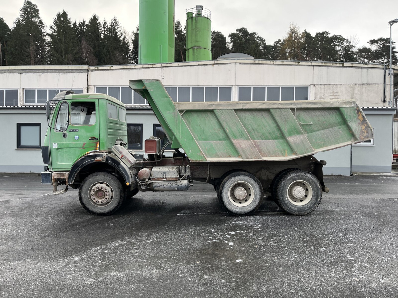 Mercedes-Benz NG 2628 K 6x4 NG 2628 K 6x4, V8, MEILLER Stahlmulde ca. 10³ - Kiepwagen: afbeelding 1 Mercedes-Benz NG 2628 K 6x4 NG 2628 K 6x4, V8, MEILLER Stahlmulde ca. 10³ - Kiepwagen: afbeelding 1