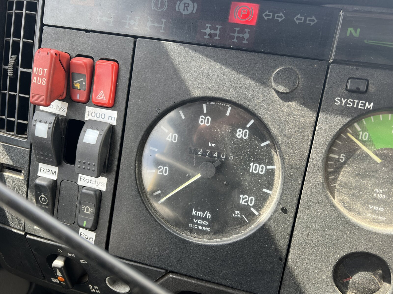 Chassis vrachtwagen Mercedes-Benz SK II 2638/44 A 6x6 SK II 2638/44 A 6x6, V8, Retarder: afbeelding 12