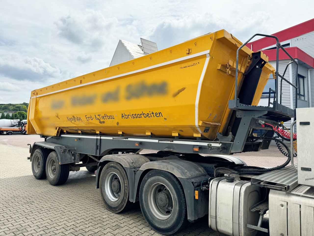 Oplegger Kempf SKM 32/2 SKM 32/2, Alumulde ca. 27m³: afbeelding 8