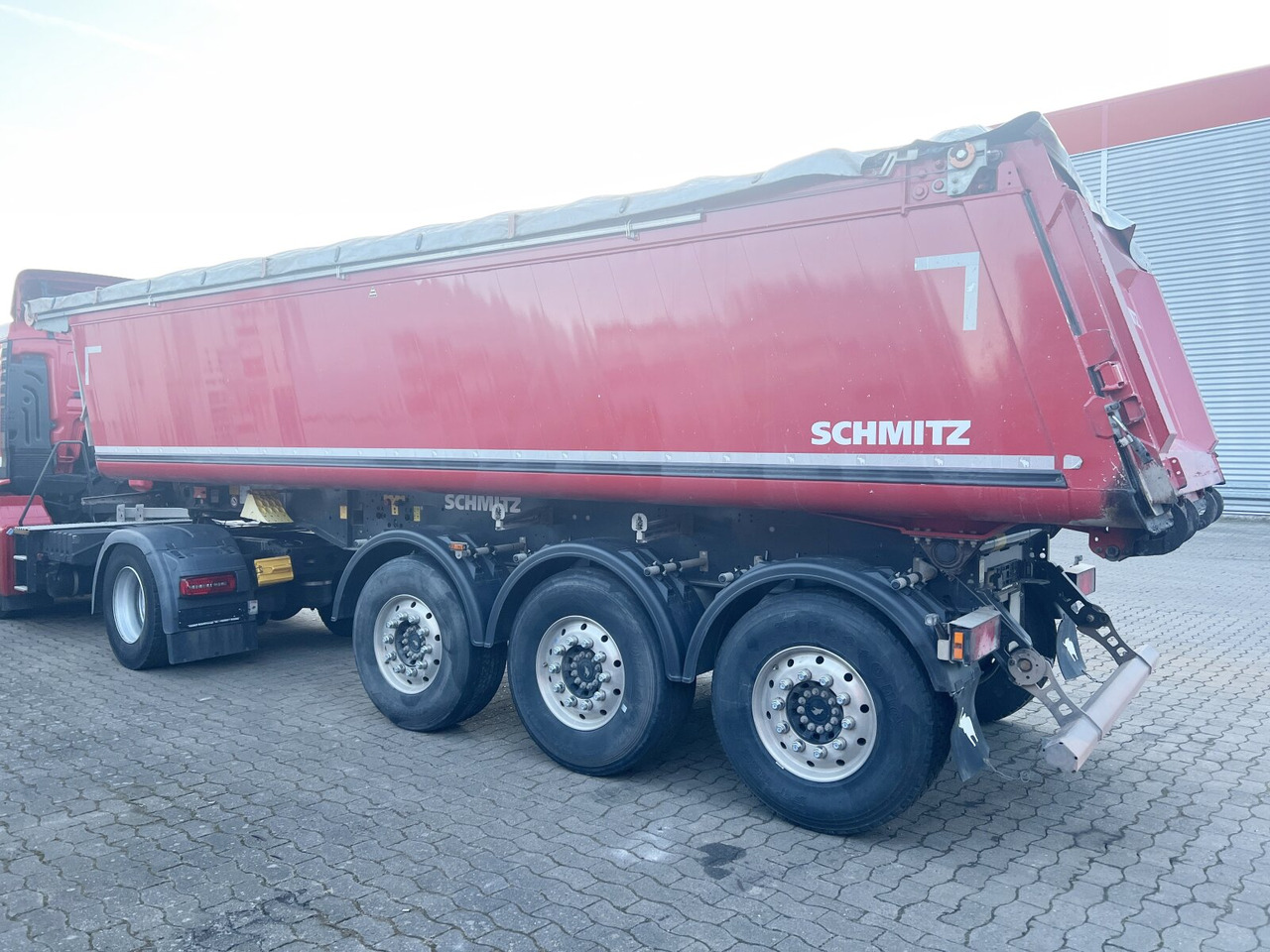 Schmitz Cargobull SKI 24 SL 7.2 SKI 24 SL 7.2, Alumulde ca. 24m³, Liftachse, E-Verdeck, Funk - Oplegger: afbeelding 4 Schmitz Cargobull SKI 24 SL 7.2 SKI 24 SL 7.2, Alumulde ca. 24m³, Liftachse, E-Verdeck, Funk - Oplegger: afbeelding 4