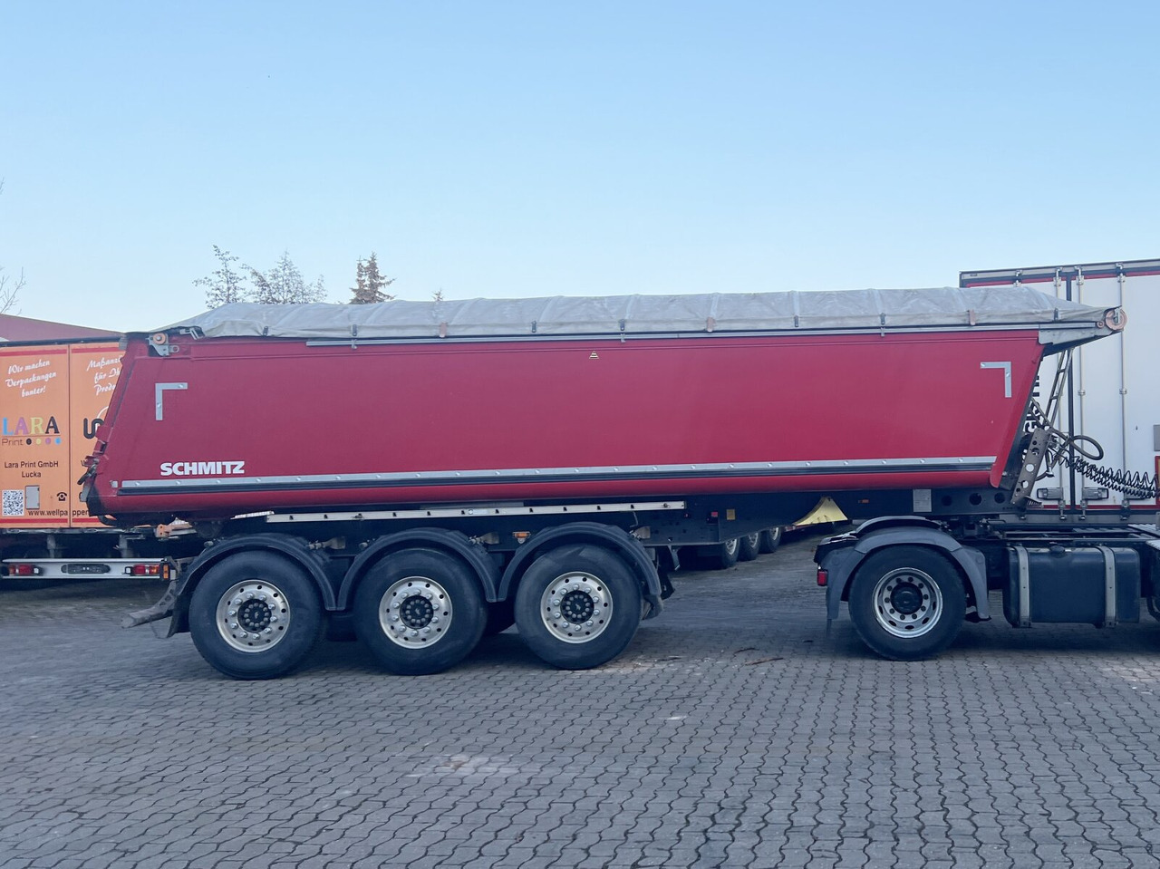 Schmitz Cargobull SKI 24 SL 7.2 SKI 24 SL 7.2, Alumulde ca. 24m³, Liftachse, E-Verdeck, Funk - Oplegger: afbeelding 2 Schmitz Cargobull SKI 24 SL 7.2 SKI 24 SL 7.2, Alumulde ca. 24m³, Liftachse, E-Verdeck, Funk - Oplegger: afbeelding 2