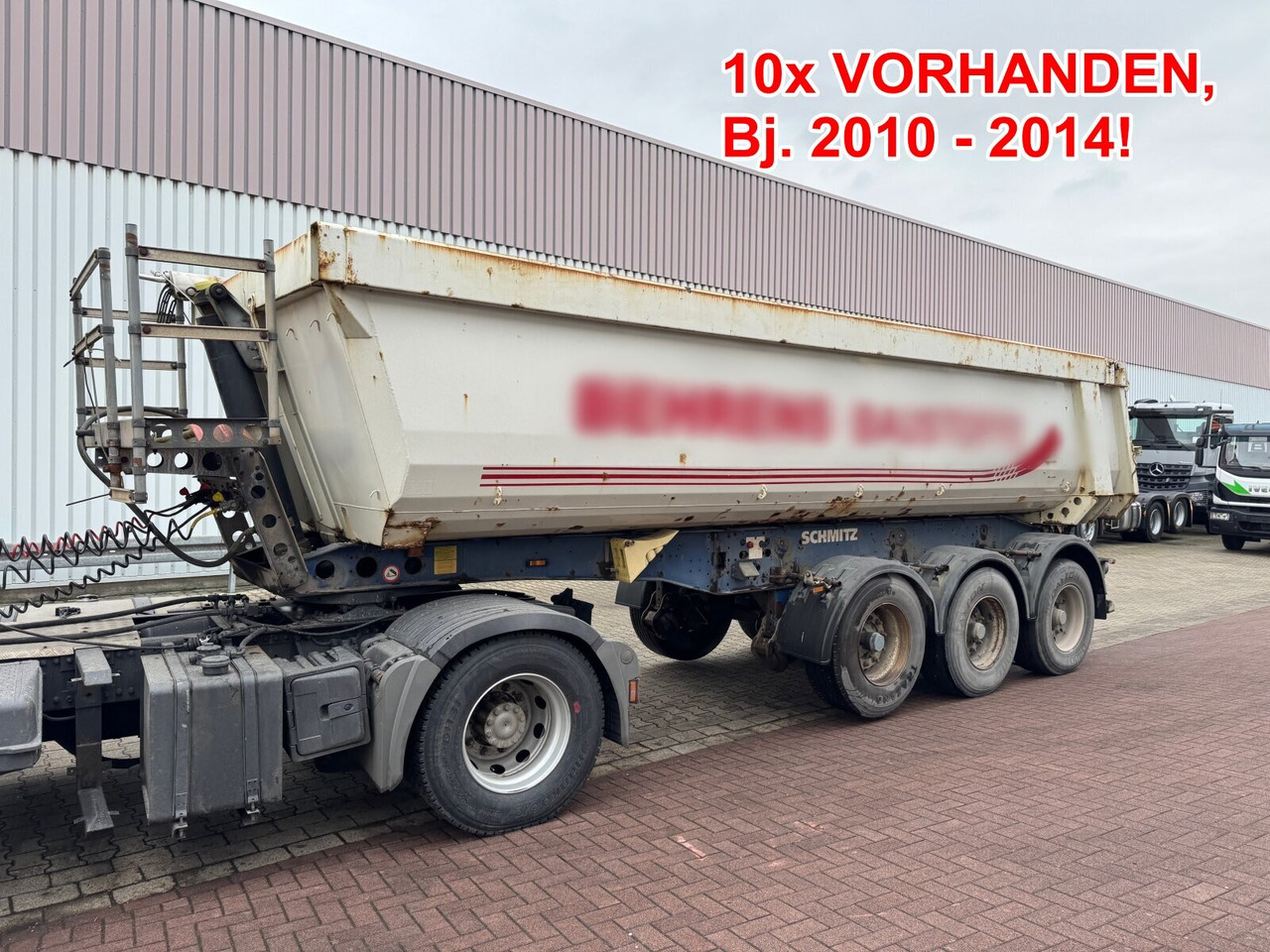 Schmitz Cargobull SKI 24 SL 7.2 SKI 24 SL 7.2, Stahlmulde ca. 24m³, Liftachse - Oplegger: afbeelding 1 Schmitz Cargobull SKI 24 SL 7.2 SKI 24 SL 7.2, Stahlmulde ca. 24m³, Liftachse - Oplegger: afbeelding 1