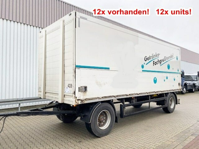 Orten PRASQ 18 Getränkeanhänger PRASQ 18 Getränkeanhänger, Stapleraufnahme, 12x Vorhanden! - Gesloten aanhangwagen: afbeelding 1 Orten PRASQ 18 Getränkeanhänger PRASQ 18 Getränkeanhänger, Stapleraufnahme, 12x Vorhanden! - Gesloten aanhangwagen: afbeelding 1