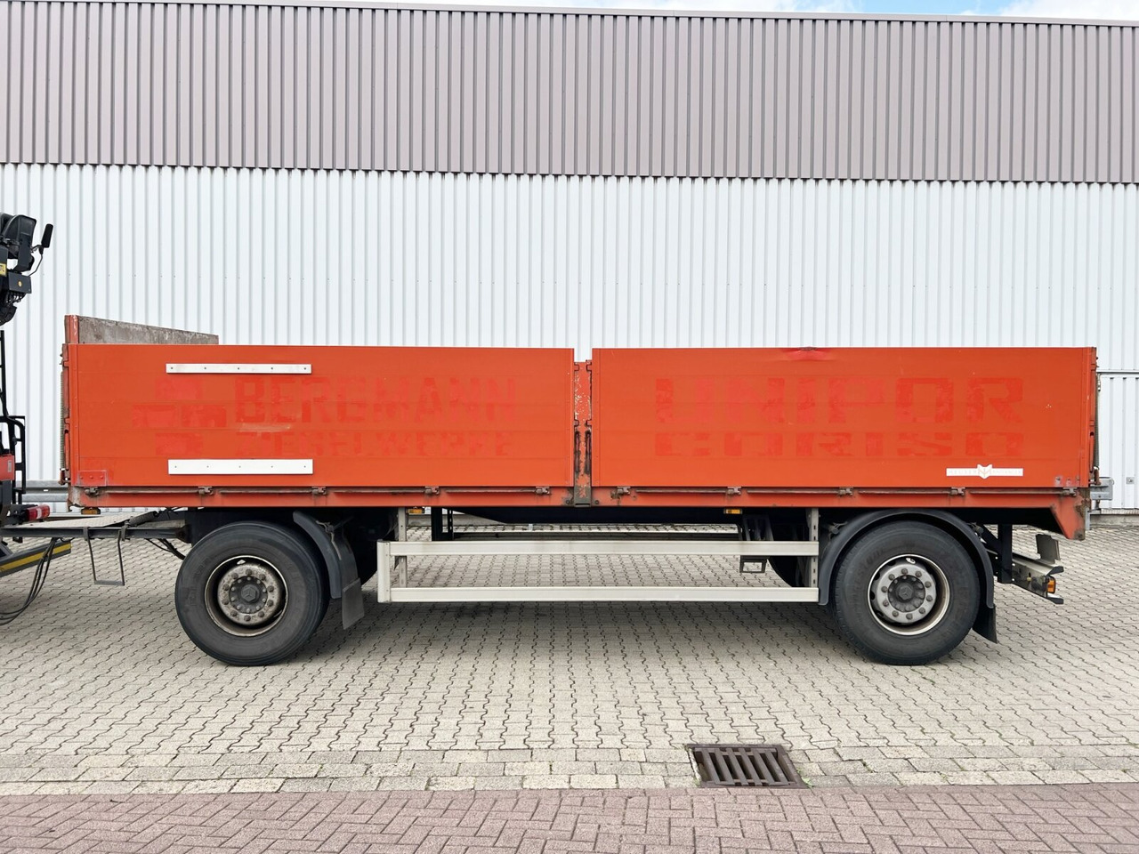 Open/ Plateau aanhangwagen Pritschenanhänger Pritschenanhänger: afbeelding 6