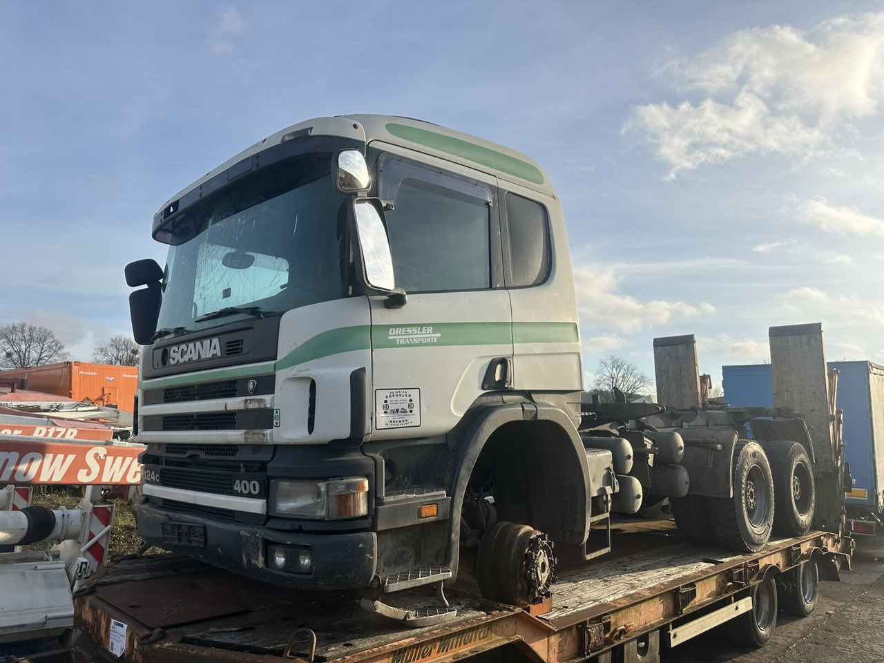 Scania 124C 400 6x6 124C 400 6x6 - Chassis vrachtwagen: afbeelding 1 Scania 124C 400 6x6 124C 400 6x6 - Chassis vrachtwagen: afbeelding 1